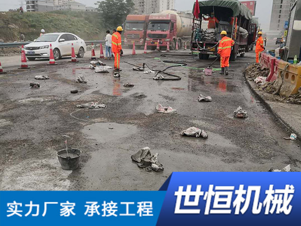 江苏桥头压浆施工